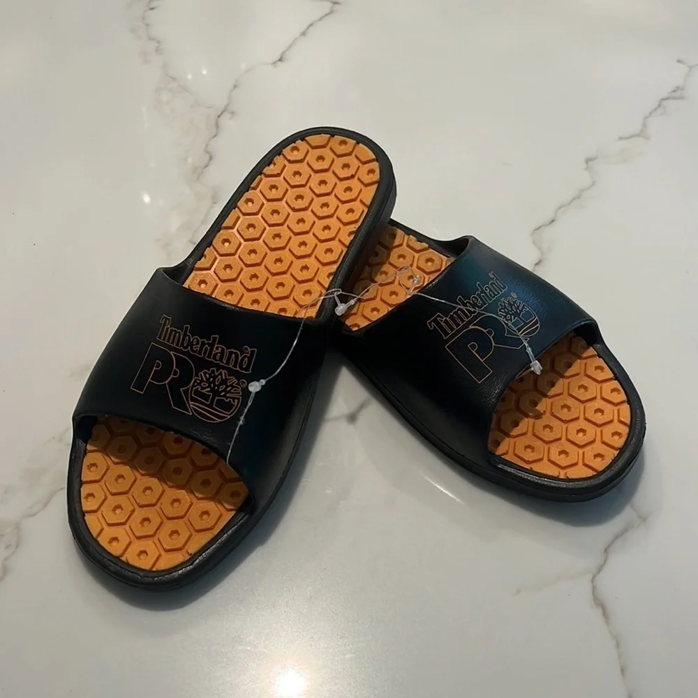 Timberland PRO Anti Fatigue Black Slides